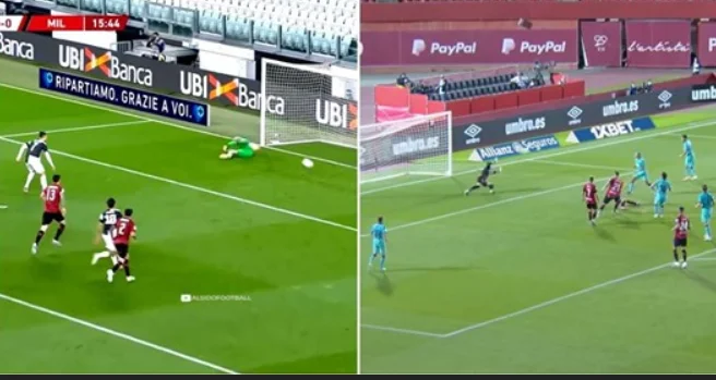 The dilemma has been chosen as to which was the greatest return, Messi or Ronaldo has gone viral video comparison.