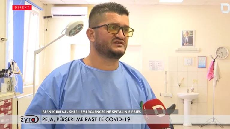 Coronavirus infecté par Pec est un vendeur ambulant