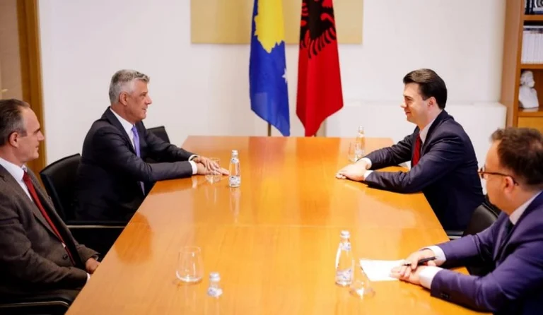 Basha racconta quello che ha discusso durante l'incontro con Thaci a Tirana