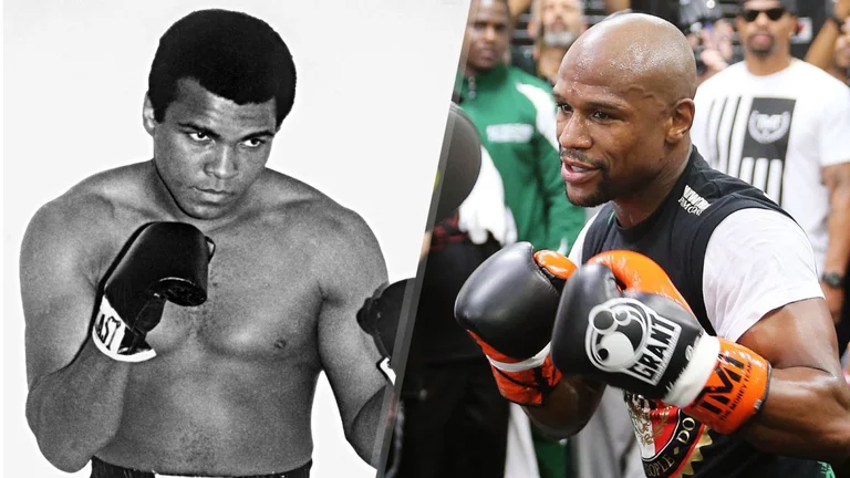 Mayweather says he's the best, not even comparing himself to Muhammad Ali