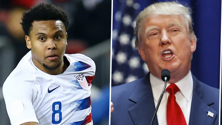 Schalke midfielder calls it racist and ignorant Donald Trump