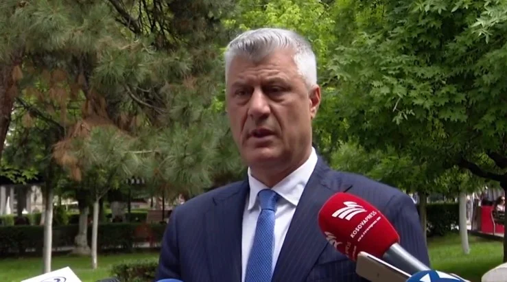Thaci llama al gobierno de Hoti
