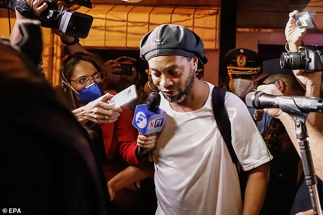 Ronaldinho speaks from house arrest: It's been 60 long days.