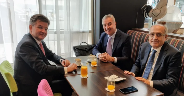 Lajcak launches commitments even on the ground, meets Montenegrin president before leaders in Kosovo, Serbia