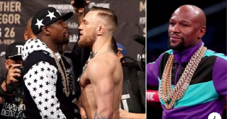 Floyd Mayweather scrive un commento brutale sulla foto di McGregor in Instagram per la pensione