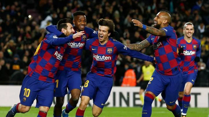 Man United's surprise 100 million bid rejected for Barcelona player