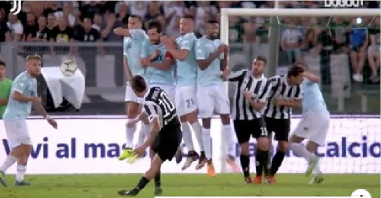 When Paulo Dybala broke the laws of physics with an extraordinary blow against Lazio