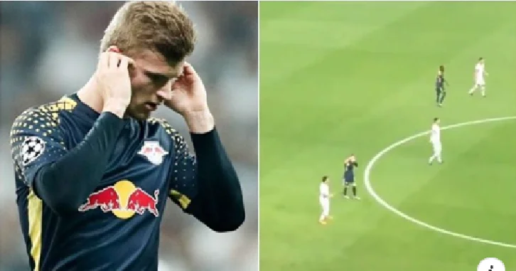 They start making fun of Timo Werner after the horror failure of Chelsea fans they compare to Alvaro Moritan