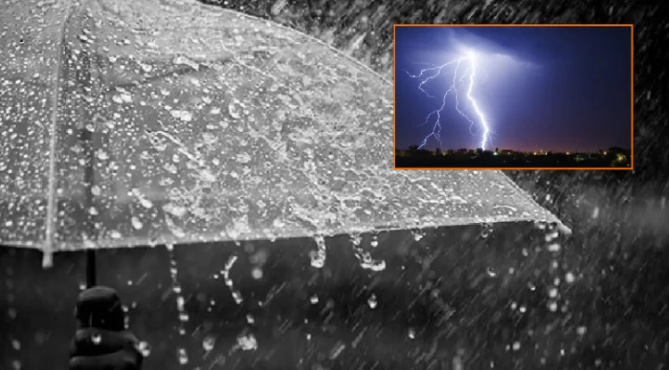 Rainfall returns in Kosovo, accompanied by lightning