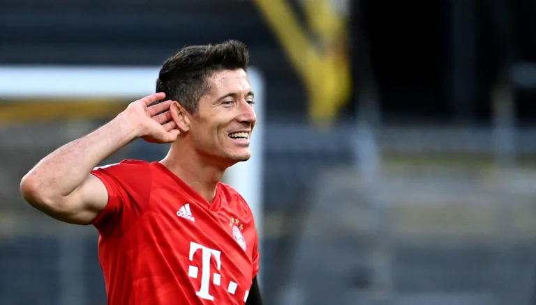 Lewandowski si sta divertendo nella sua carriera