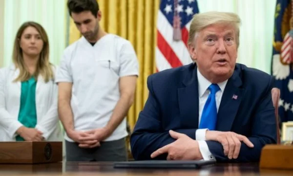 Trump: SHBA’ja e ka kapërcyer pjesën më të madhe të pandemisë