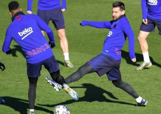 Barcelona e shqetësuar, Messi lëndohet gjatë stërvitjeve