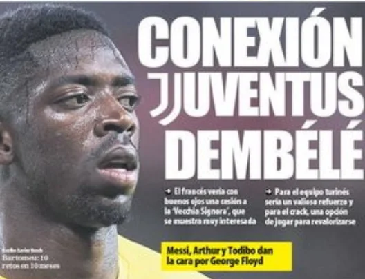 Mundo Deportivo: Dembele shumë afër Juves, përgatitet kalimi i Pjanic në ‘Camp Nou’