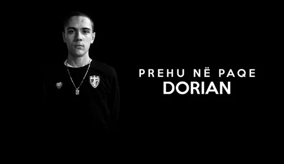 Klubi i Skënderbeut me mesazh prekës për futbollistin që ndërroi jetë sot në moshën 18 vjeçare