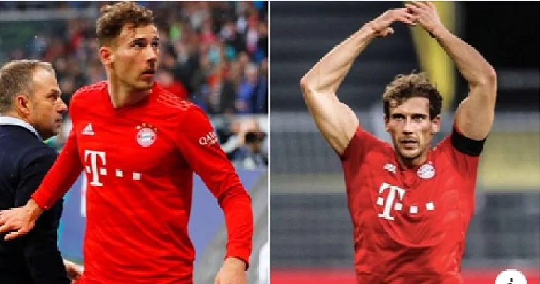 La loca transformación del cuerpo de Leon Goretzka durante el aislamiento