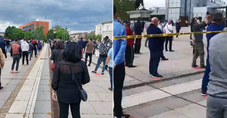 Vetëvendosje, pak para protestës takohet me Policinë e Kosovës
