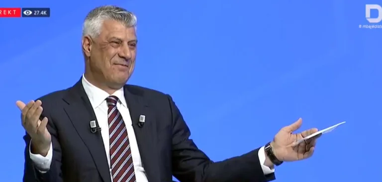 Thaçi: Sa herë që Vjosa Osmani dërgon komente në Kushtetuese kundër meje – unë fitoj