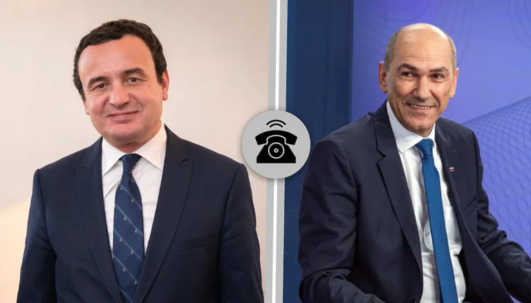 Kurti flet në telefon me kryeministrin slloven