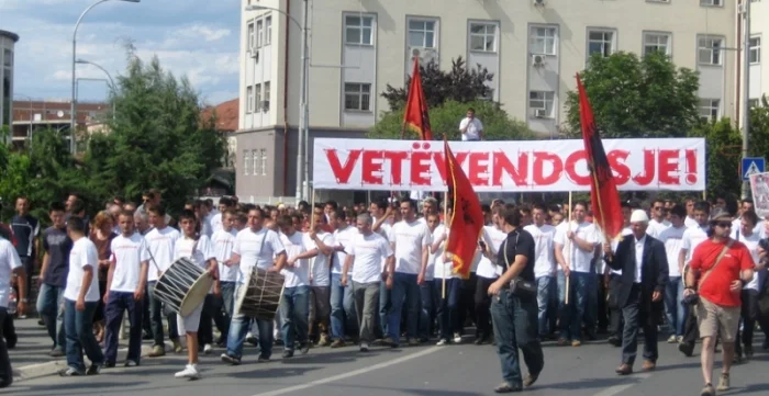 Vetevendosje Bewegung protestiert Donnerstag um 17:00 Uhr.