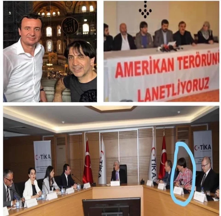 Zeka: Albin Kurti met in Turkey with funder of anti-American terrorist organisations