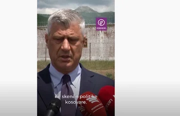 Thaçi: Kurti po sillet si njeri i paligjshëm në skenën politike