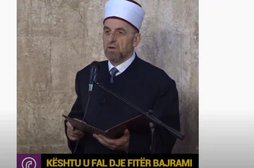 Kështu u fal dje Fitër Bajrami në xhaminë e madhe në Prishtinë