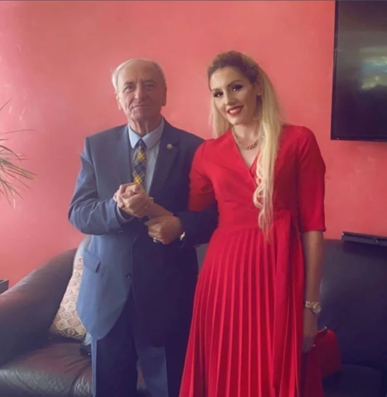 The imam, who married her 50 years younger, turns out to be a big fan, money, music, and shooting