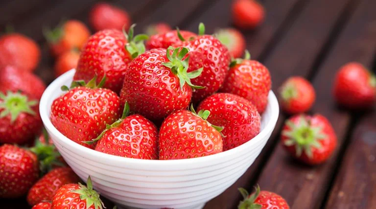¿Lavaste bien las fresas?