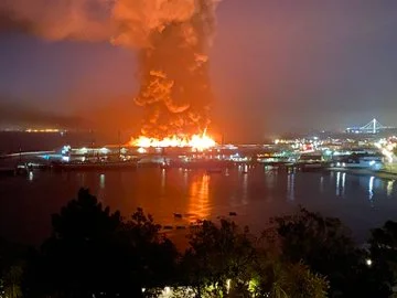 The Great Fire in San Francisco