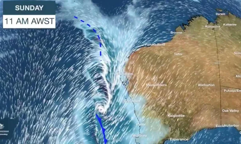 Australia en alerta: Toda la costa oeste espera una tormenta masiva