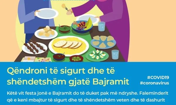 On occasion of Bajram's holiday, WHO publishes new guidelines for citizens