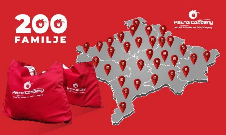 “Perol Company” hilft mehr als 200 Familien, den Fiter Bajram zu feiern