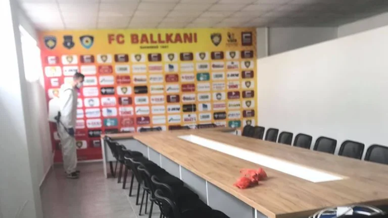 FC Balkans to do club space disinfectation every weekend