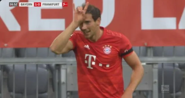 The score is unblocked, Goretzka in the area of Bahern Munich in the upper hand