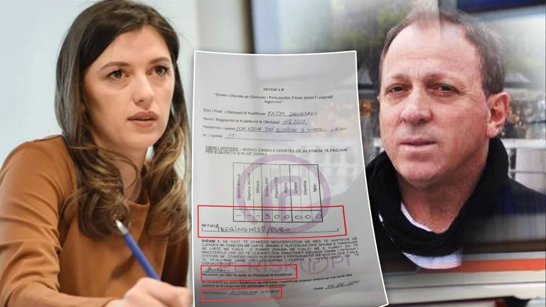 Pas raportimit të Periskopit, Albulena Haxhiu e pranon se ishte përfaqësuese e Faton Dalladakut