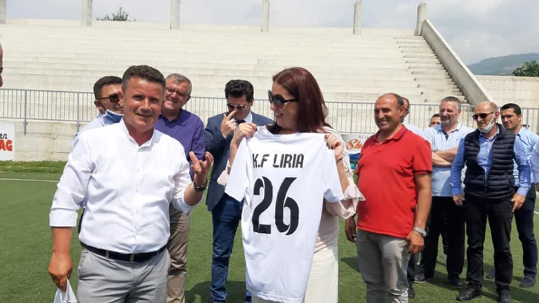 Sports ministry backs Prizren stadium works by half a million