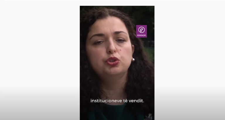 Vjosa Osmani: Incluso los pájaros saben que Kurt y yo compartimos actitudes comunes