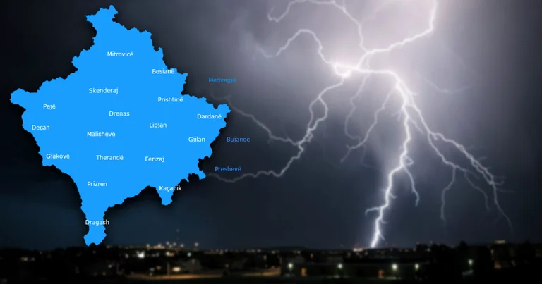 Pioggia tempo e scariche di fulmini oggi