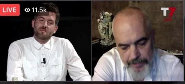 Le différend entre Eddie Rama et Rron Djindjic passe par : Le premier ministre dit au militant, "Ne me serrez pas la main, c'est parce que vous êtes qui vous êtes.