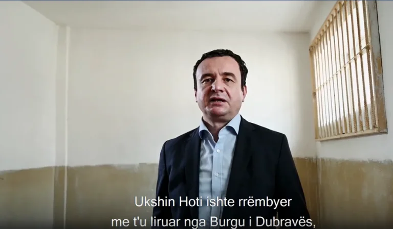 Kurt recalls Ukshin Hoti on the 21st anniversary of the disappearance from the prison cell where he was held captive