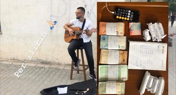 Singer da Gjilan per 3 ore in centro città raccolto 4183 euro per Ilir