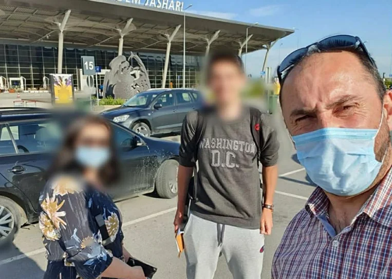 Le fils de Lieburn Ali n'a pas été mis en quarantaine après son retour des États-Unis.