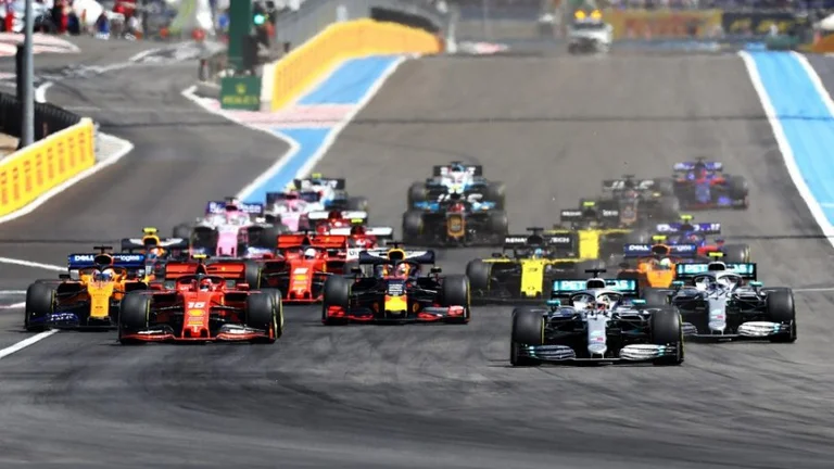 Formel 1 improvisierte Kalender 2020 mit 19 Grand Chems
