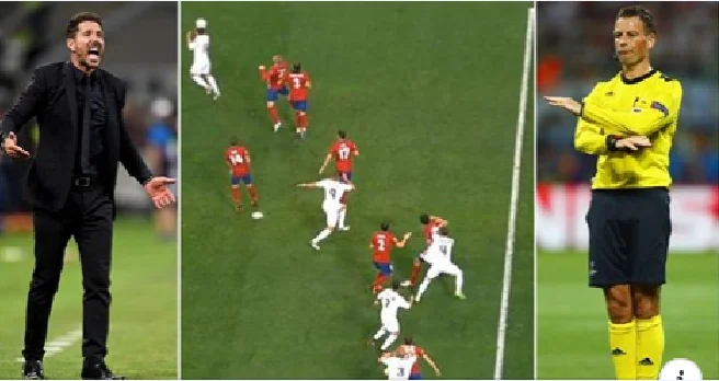 Reagon Atl Madrid después de Mark Klattenburg dijo que el objetivo del Real Madrid en la final de CL estaba fuera de lugar