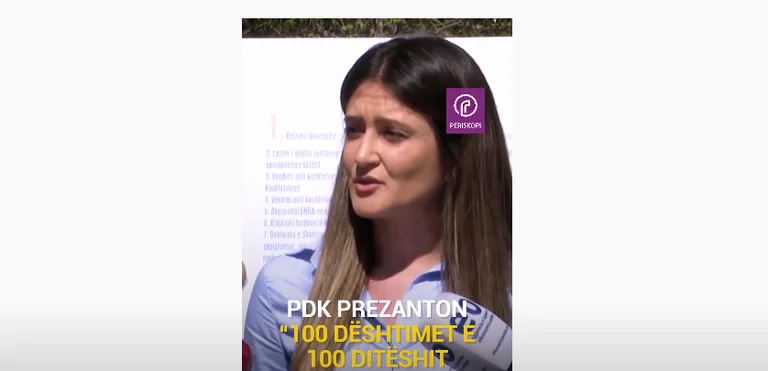 PDK presenta “100 fallimenti del governo di 100 giorni