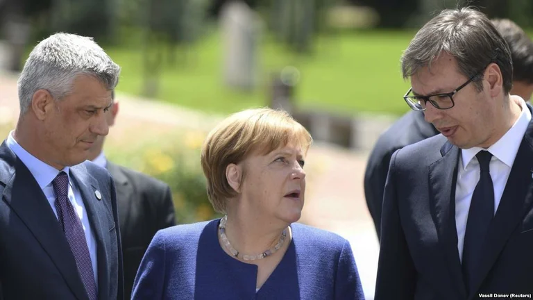 Les Allemands aiment les Russes au Kosovo- Serbie