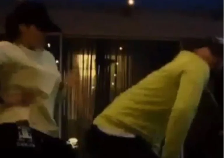 Jonida and Romeo make a fuss about the video they show up to dance to