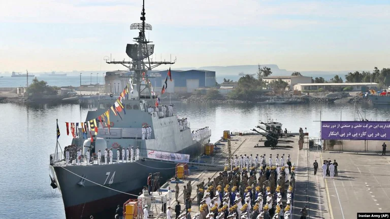 Iranian warship accidentally hit by 1 dead, 15 wounded