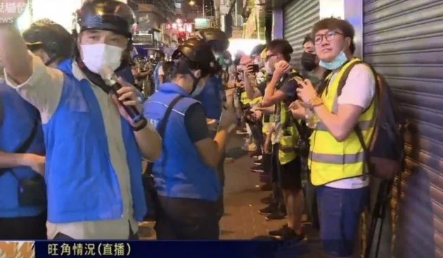 Proteste in Hongkong ausbrechen