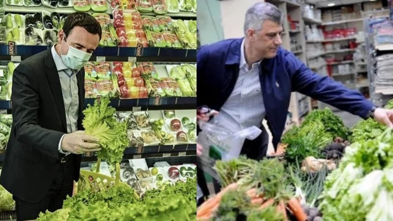 Foto Shopping: Kopieren Sie Albin Kurti, Hashim Thaci?